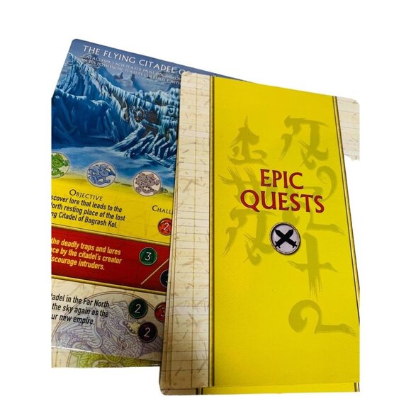 Legacy of the Unconquered Sun Game Replacement 5 Epic Quest Cards Exalted 2nd Ed - Picture 3 of 6